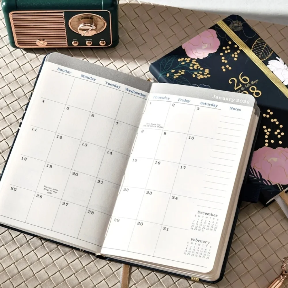 3 Year (2026, 2027, 2028) Planner Agenda Book NEW